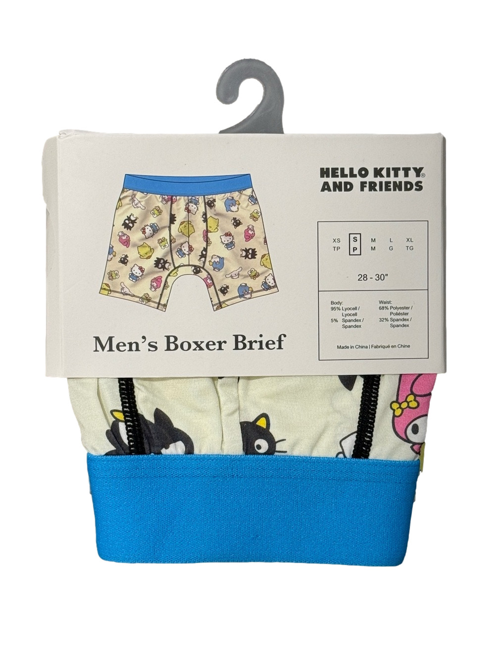 Mens Hello Kitty & Friends Boxer Briefs - Size Small - NWT